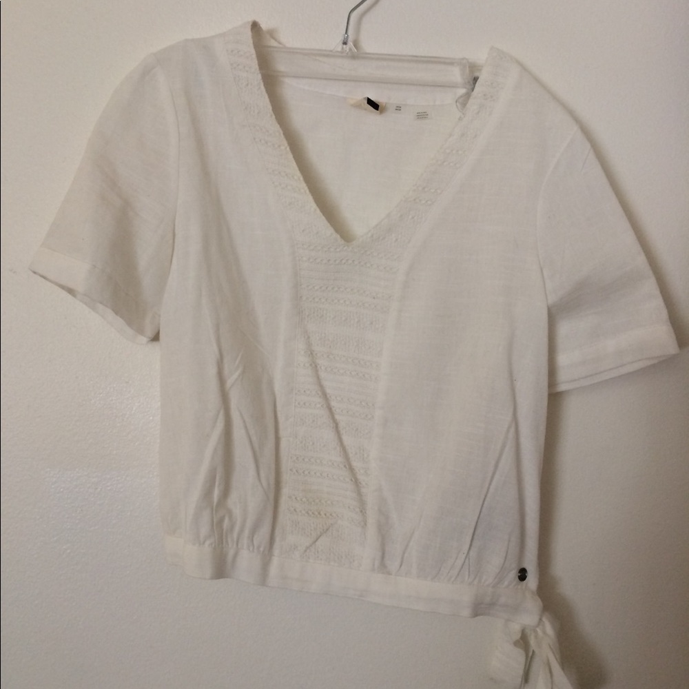 Roxy cropped blouse